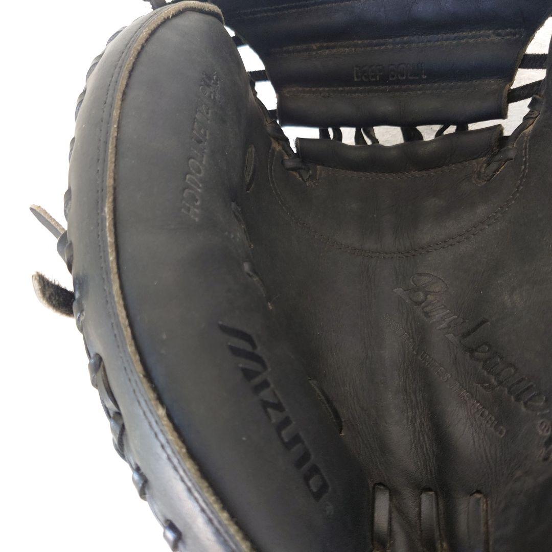 MIZUNO 右利き ビューリーグ キャッチャーミット BLACK