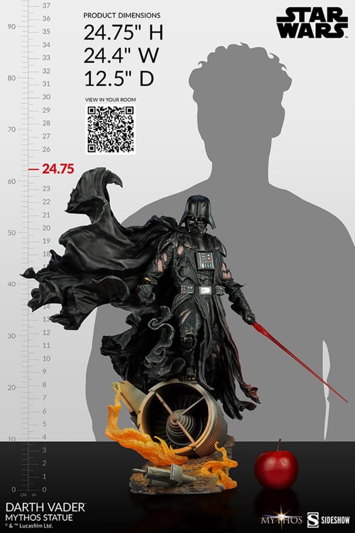 新品未開封　限定版 ダースベイダー サイドショウ ミトス sideshow