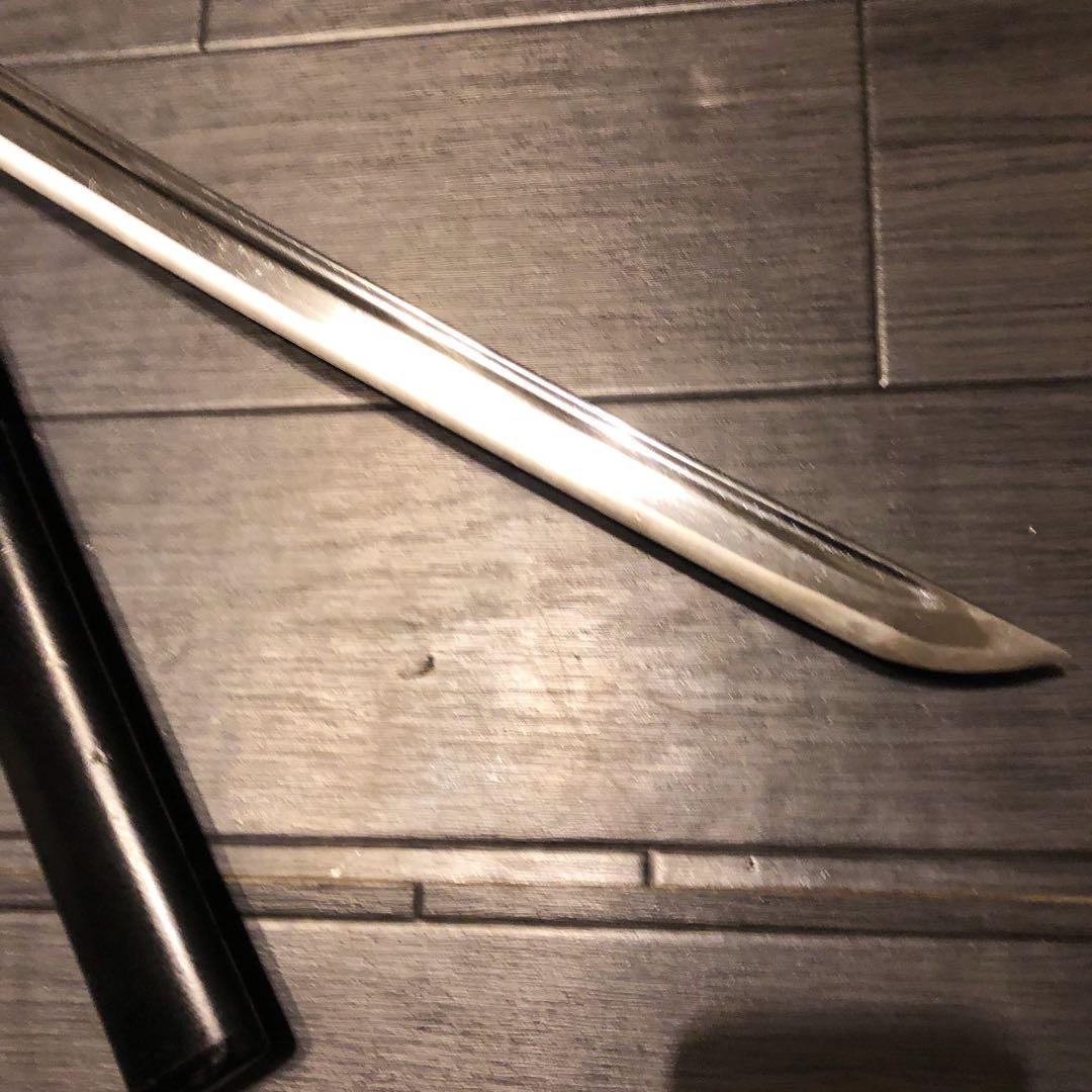 高級模造刀　居合刀　樋入り刀身　茶拵え　亜合金刀身