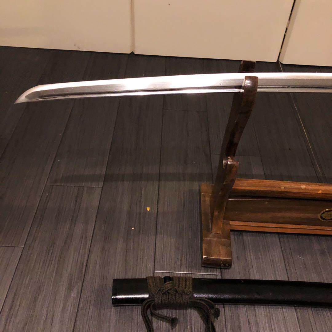 高級模造刀　居合刀　樋入り刀身　茶拵え　亜合金刀身
