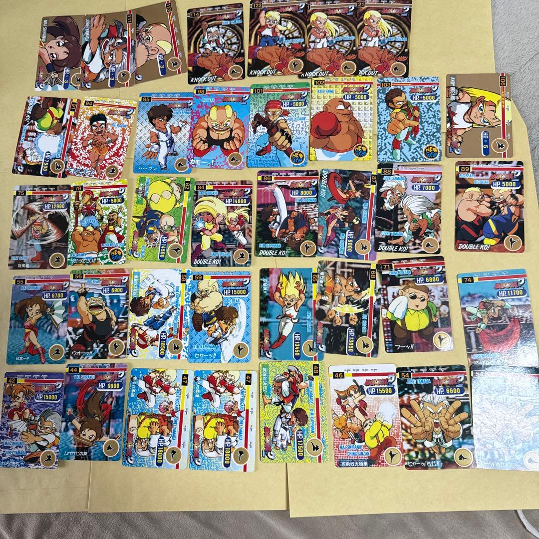 餓狼伝説　コスモス SNK YUU カード　カードダス