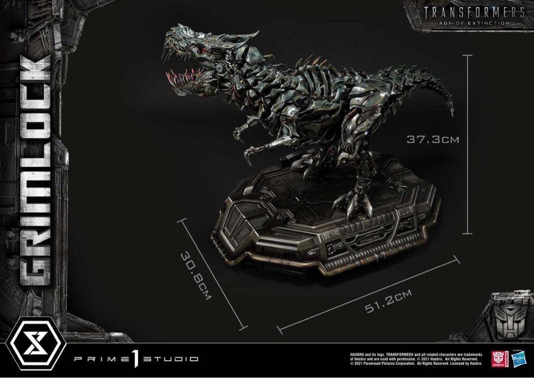 トランスフォーマー グリムロック prime 1 studio 500体限定