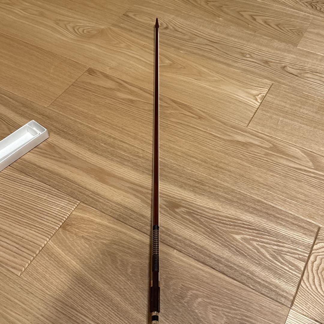 希少　金黒檀　鈴木バイオリン 弓　No.97　4/4