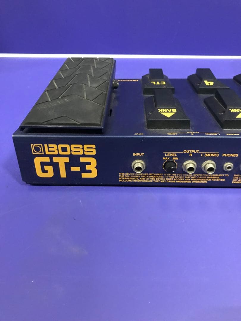 B0103）BOSS GT-3 ACアダプター付き GT3 マルチエフェクター