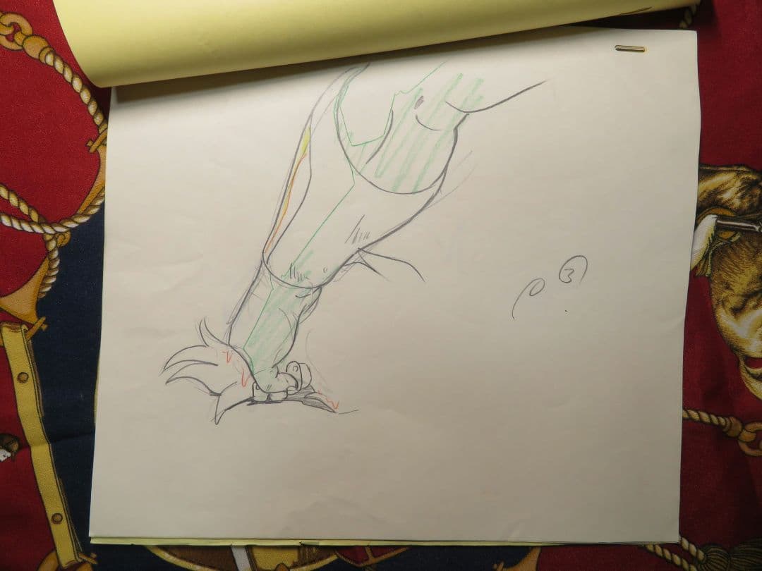 n*o様 ドラゴンボール セル画 原画 ベジータ 当時品
