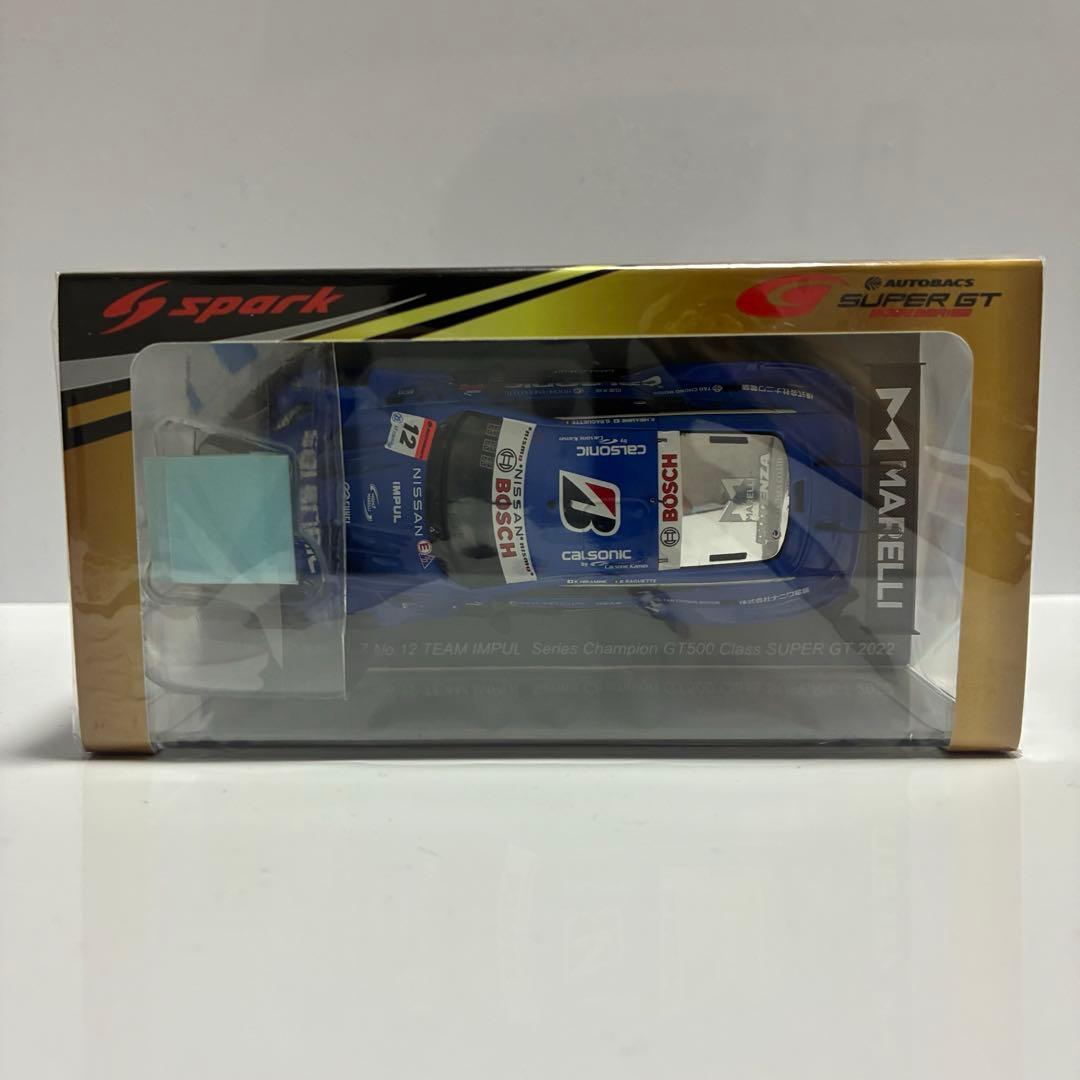 スパーク　1/43 CALSONIC IMPUL Z 2022 チャンピオン仕様