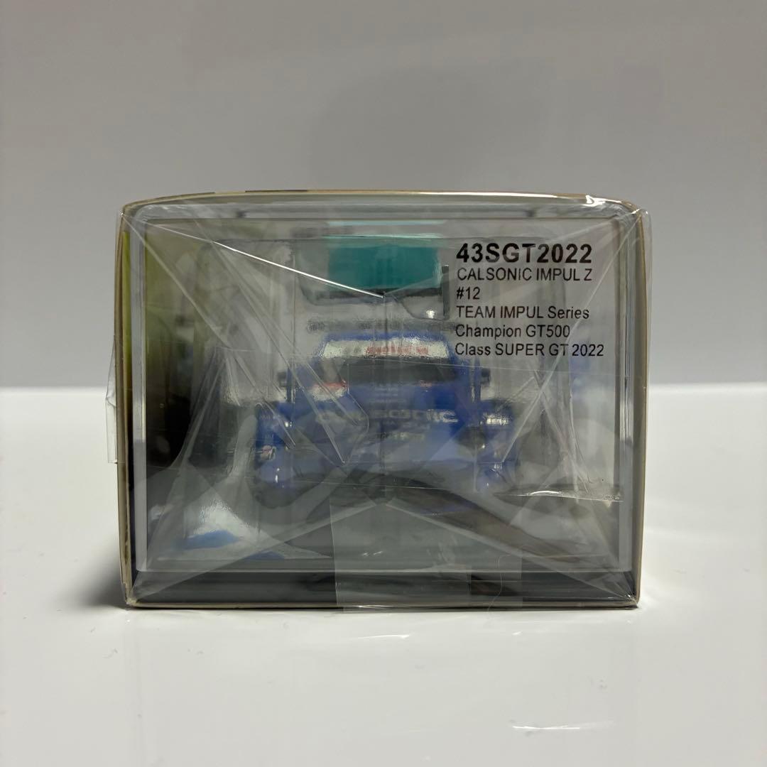 スパーク　1/43 CALSONIC IMPUL Z 2022 チャンピオン仕様