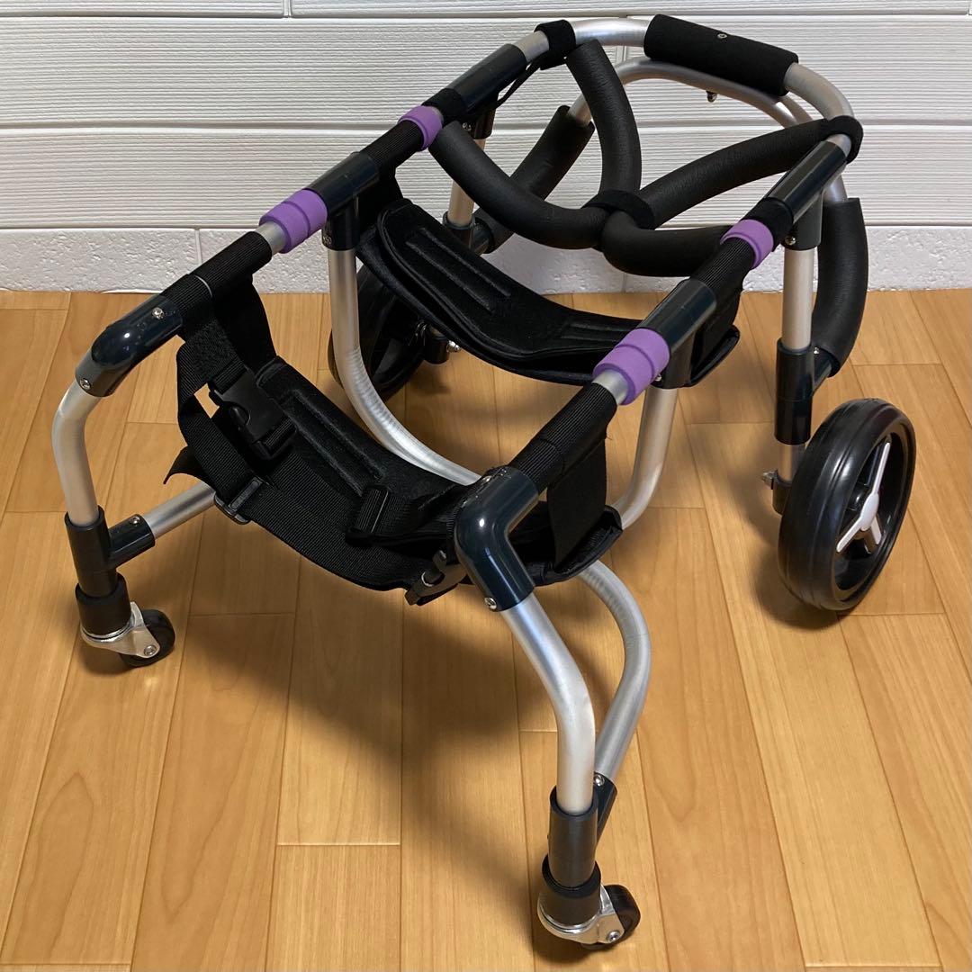 milk☺︎ページ■中型犬用4輪　犬の車椅子　犬の歩行器　+オプション