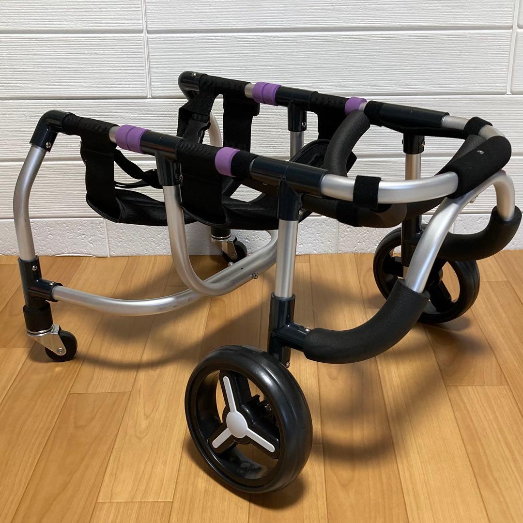 milk☺︎ページ■中型犬用4輪　犬の車椅子　犬の歩行器　+オプション