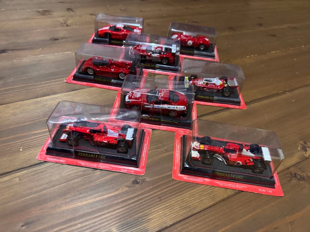 Ferrari F2002 ミニカー 8台セット