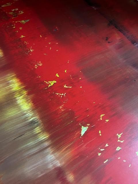 特別額装品/Abstract painting（ゲルハルト リヒター）/シルバー