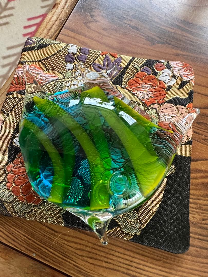 ガラス細工　熱帯魚