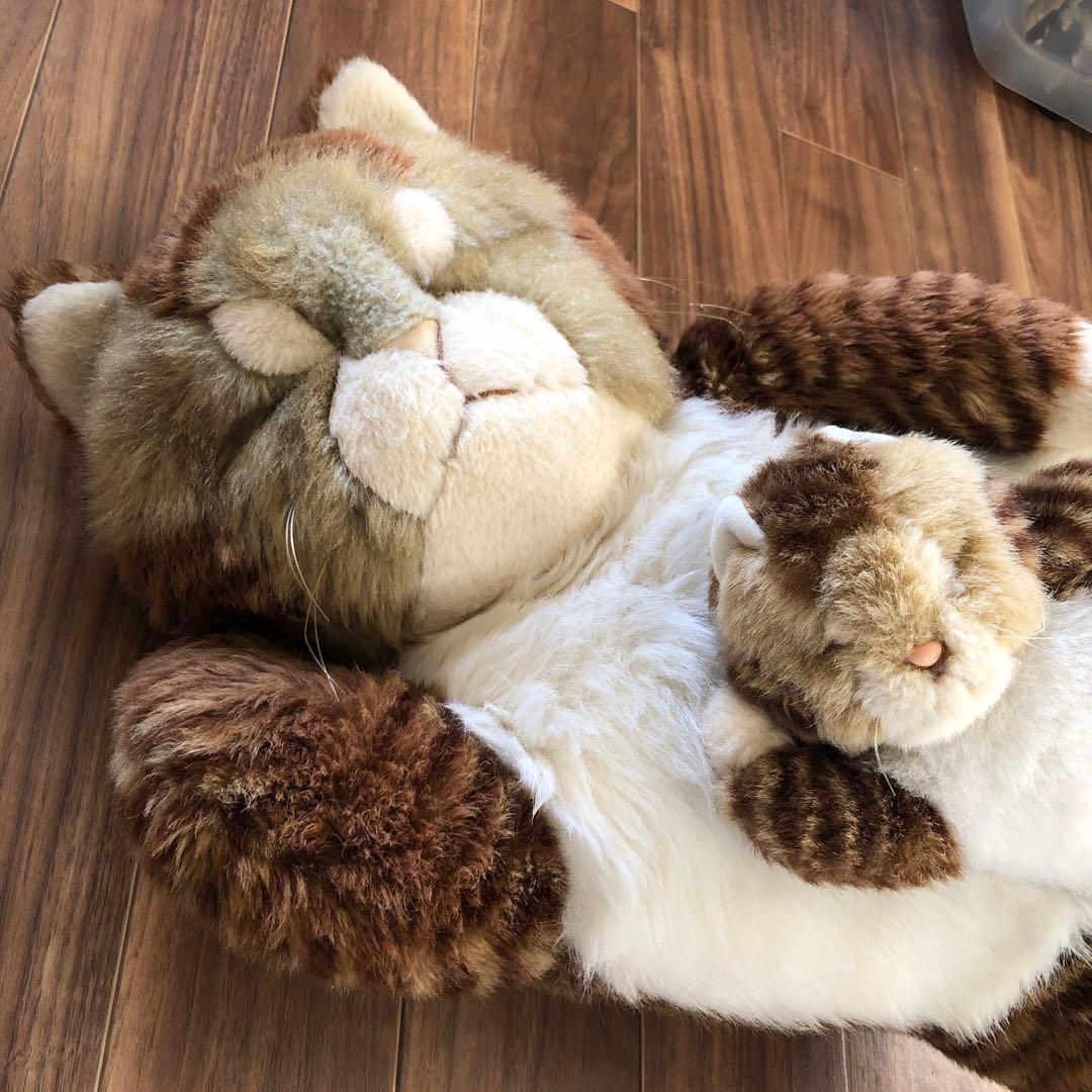 日本テレコム　ジョリーマンマ　猫と子猫のぬいぐるみセット