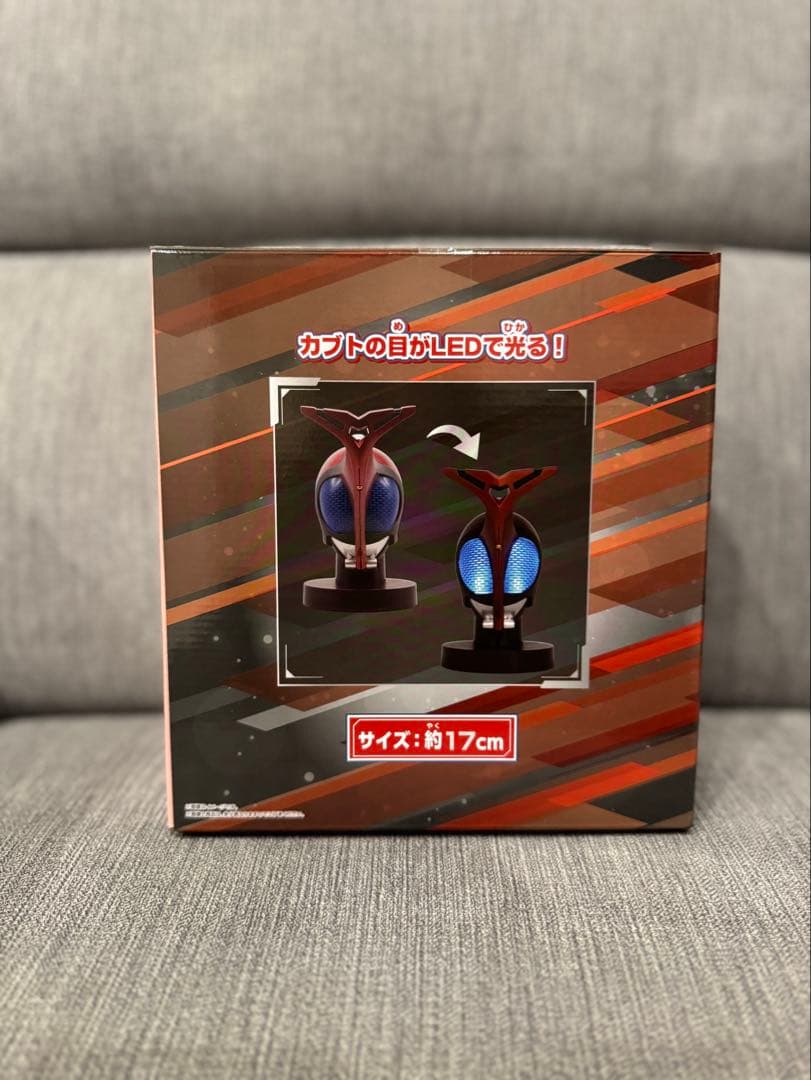 仮面ライダーカブト　BIGサイズソフビ　マスクディスプレイ　16個セット
