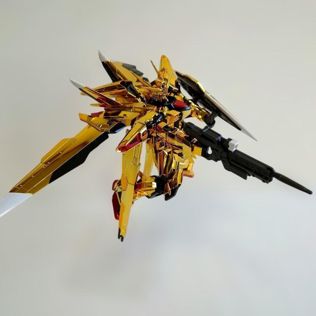 未使用 HGゼウスシルエット シラヌイパック＋接続パーツ RGアカツキガンダム