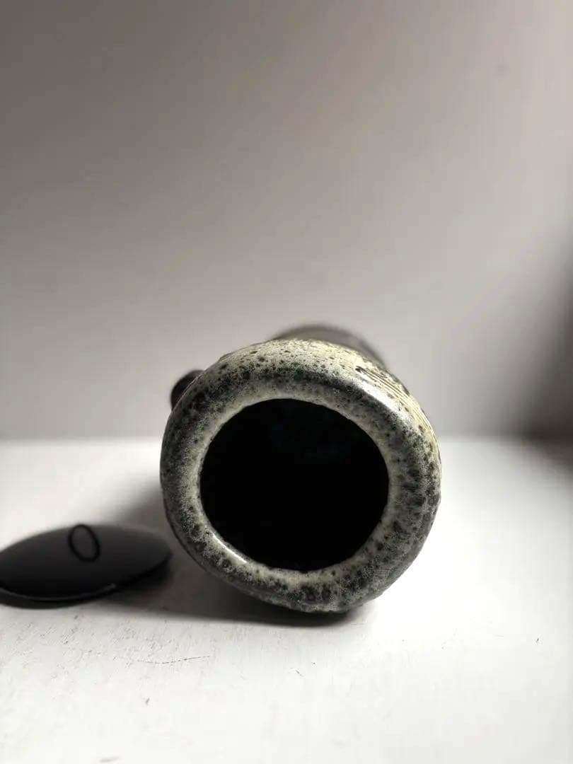 609 田中佐次郎 山瀬窯 水指 水差し 唐津焼 茶道 茶道具 未使用 希少