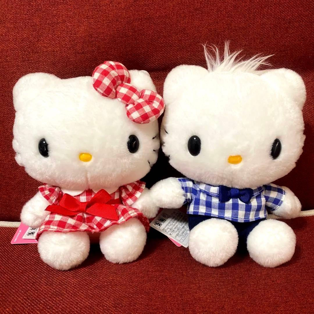 ＊ サンリオ　キティ　ダニエル　ぬいぐるみ　マスコット　キーホルダー　2019年
