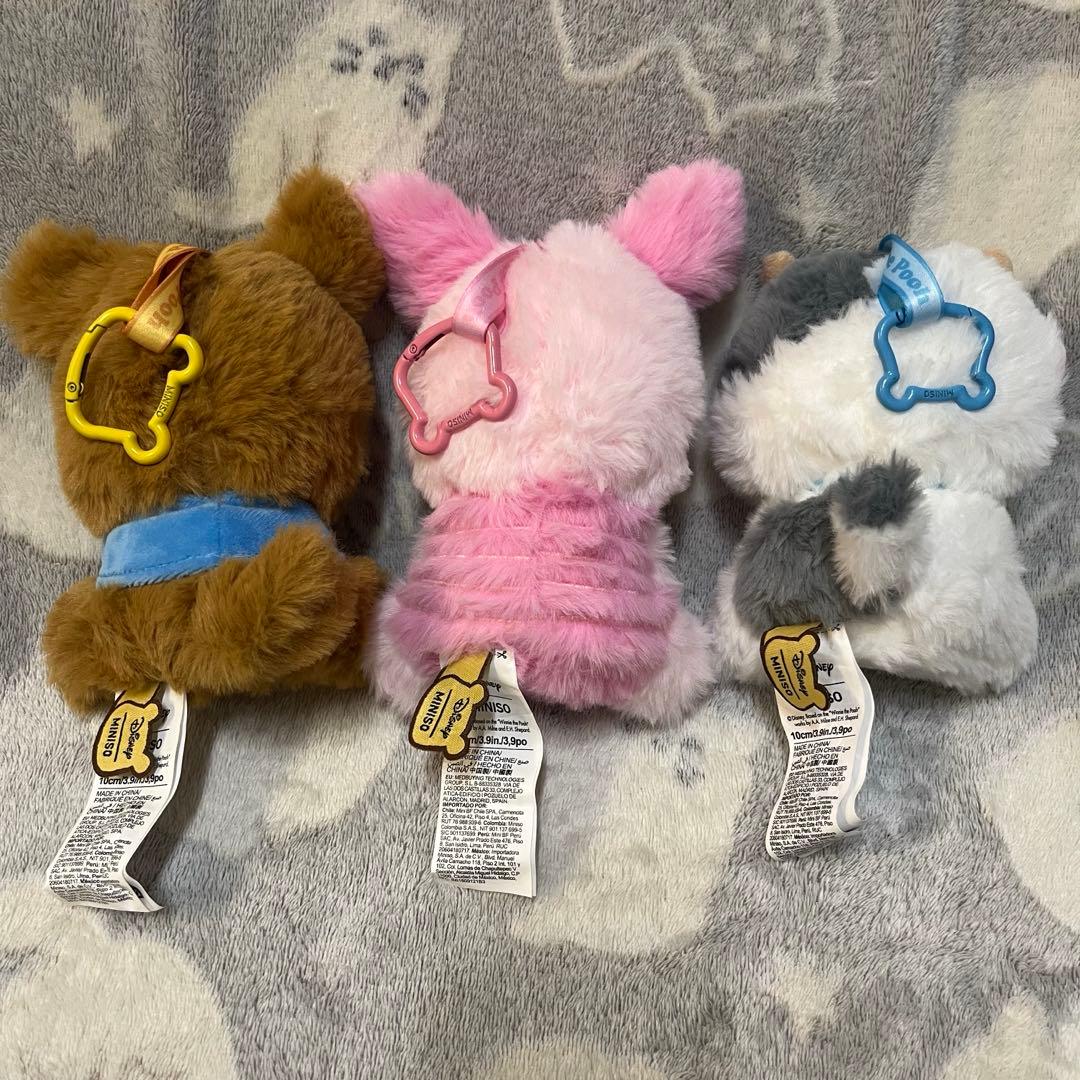 miniso winnie ブラインドボックス プーさん 3点セット