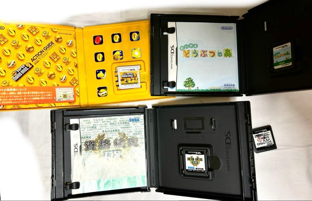 3DS DS カセット　ソフト　たまごっち　マリオ　トモコレ　どう森　大人検定