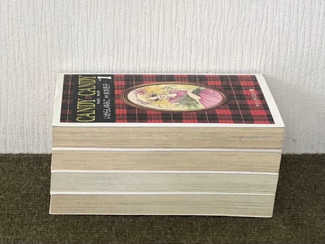 【初版有】キャンディ・キャンディ いがらしゆみこ 水木杏子1,2,3,6巻計4冊