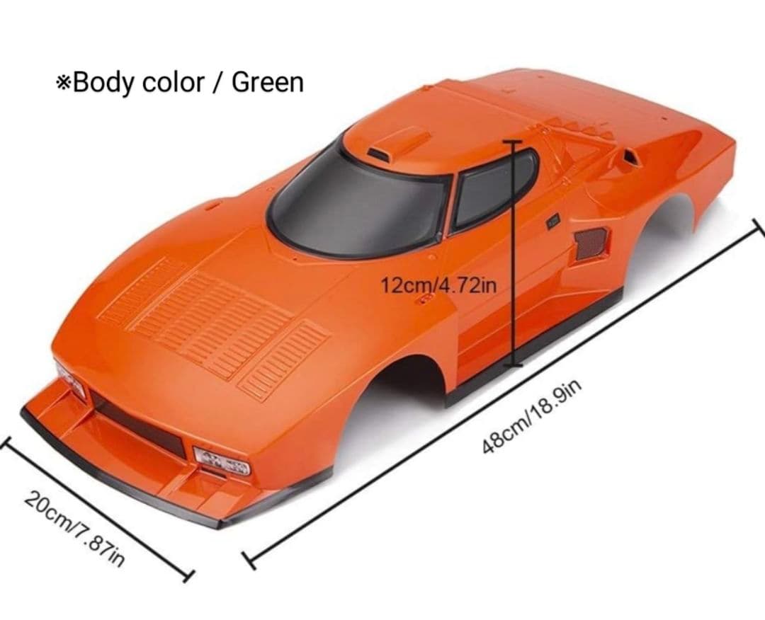 1/10 ランチャ ストラトス ターボ Gr.5 ボディ 未使用品 塗装完成済み