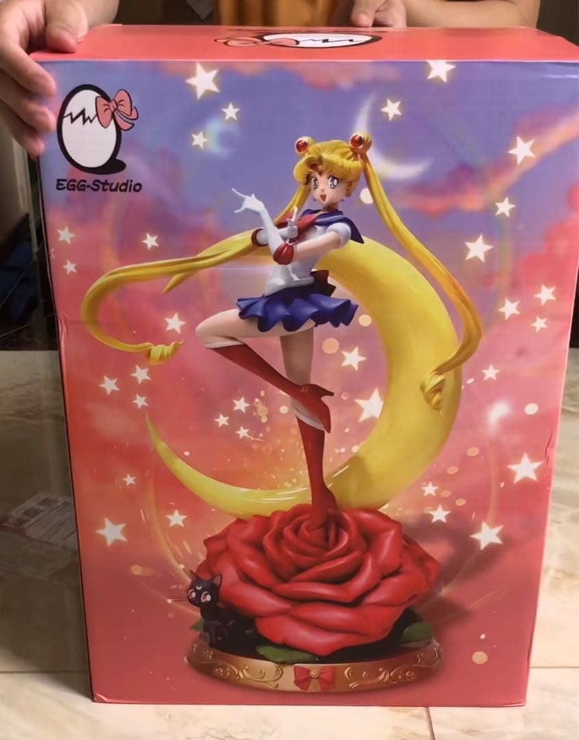 美少女戦士セーラームーン EGG 月野うさぎ スタチュー フィギュア