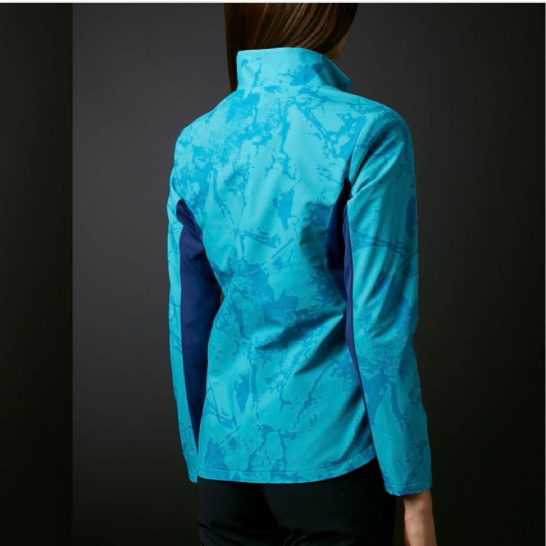 【新品未使用】デサントゴルフ　TSUKIグラフィック ウィンドジャケット　L