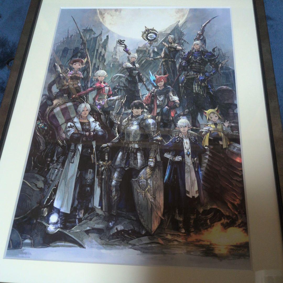 FF14 複製原画「暁月のフィナーレ」　ファイナルファンタジー14 アート