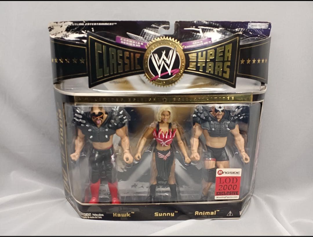 ★激レア★ WWE アニマル　サニー　ホークス　classic フィギュア