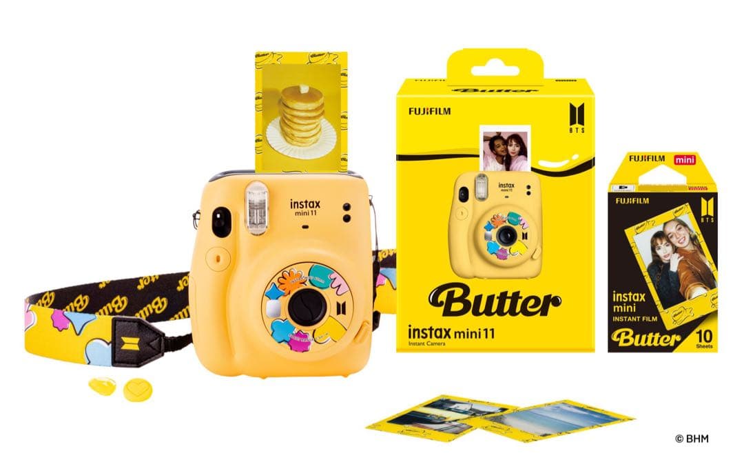 BTS チェキ instax mini 11 ＆ フィルム 4箱 新品未開封品