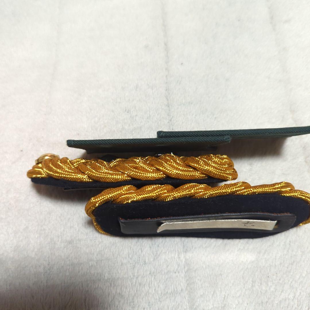 【レア品】GSDF 2佐用 モール肩章（礼装式仕様）と通常用肩章
