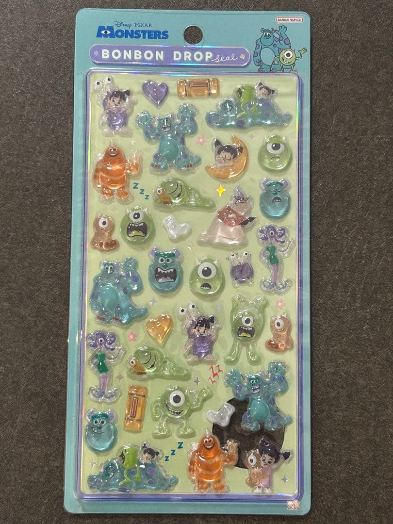 【正規品】ディズニーボンボンドロップシール8枚セット