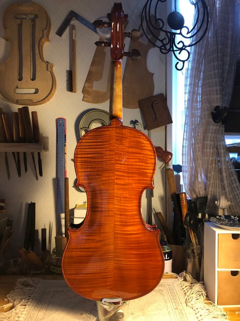 【駒&魂柱調整済】Reuben&sons中古バイオリンSV3001 4/4