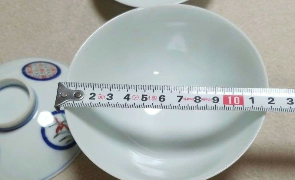 京光楽　陶印入りご飯茶碗8客です