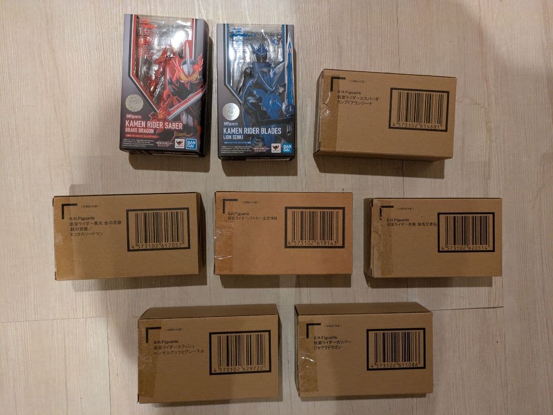 SHFiguarts 仮面ライダー フィギュア 150体武器エフェクト６種　新品