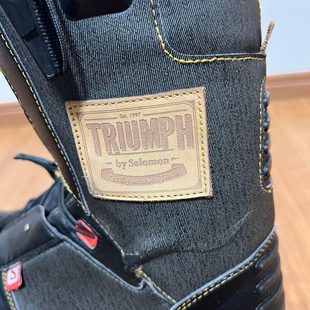 【即日発送】SALOMON スノボブーツTRIUMPH WIDE 25.5cm