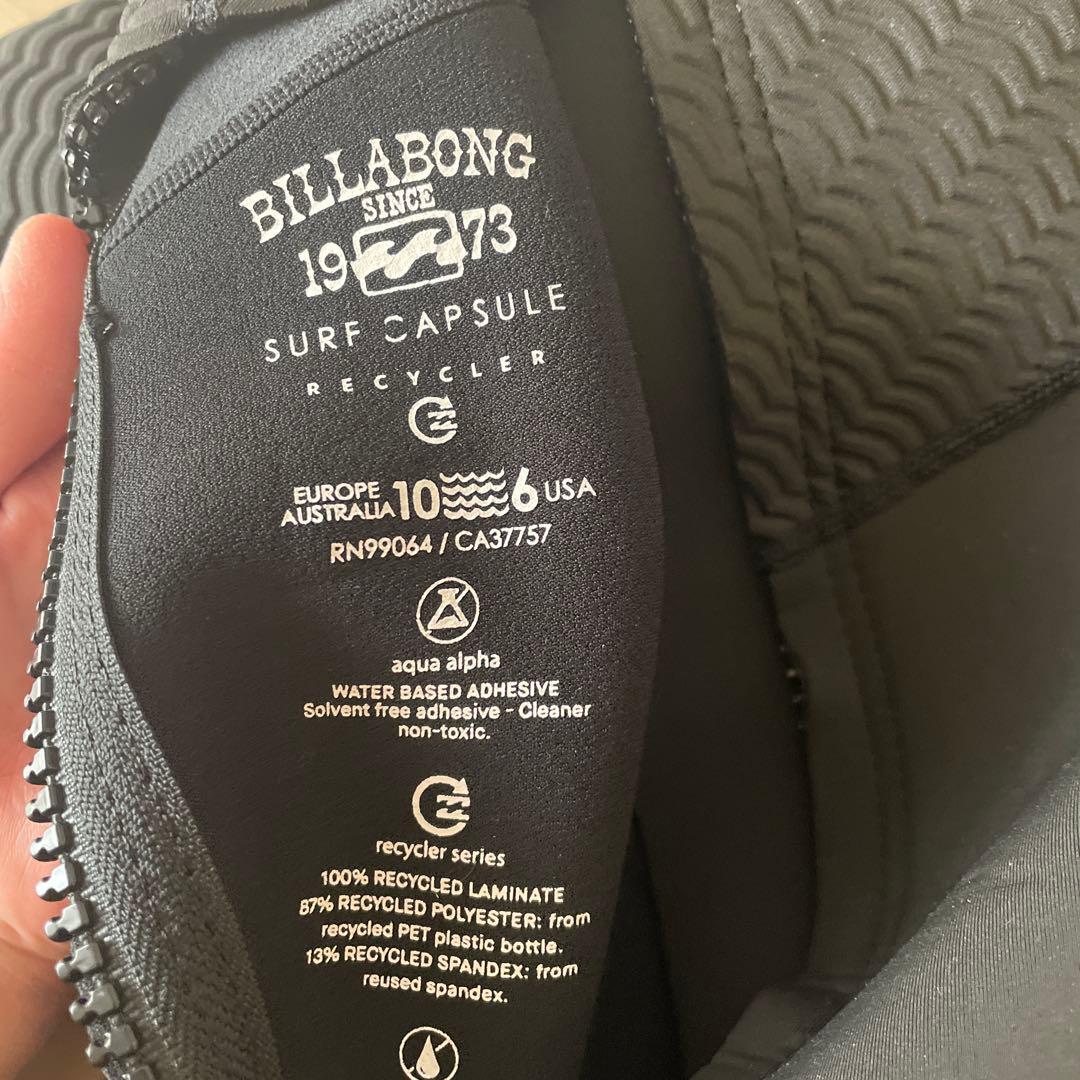 BILLABONG２ミリフルスーツ サイズ10 レディース