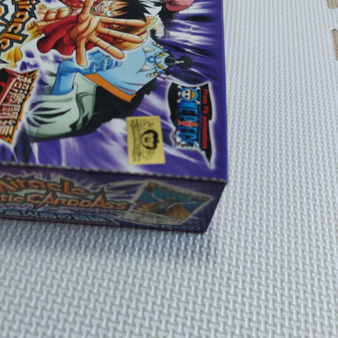 や*ん様 ミラクルバトルカードダス　未開封ブースターボックス１個　ワンピース　魚