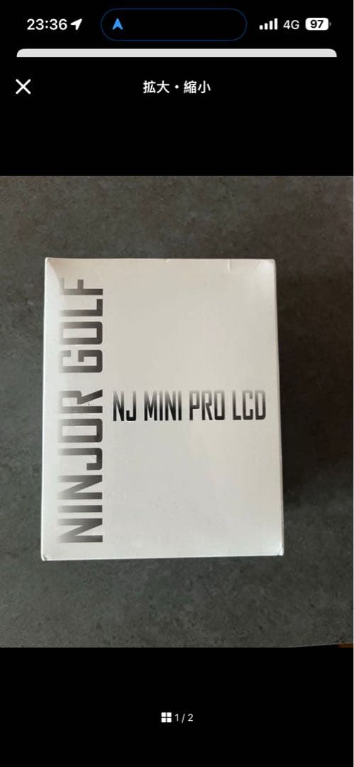 新品　NINJOR GOLF NJ±PRO ゴルフ　レーザー距離計