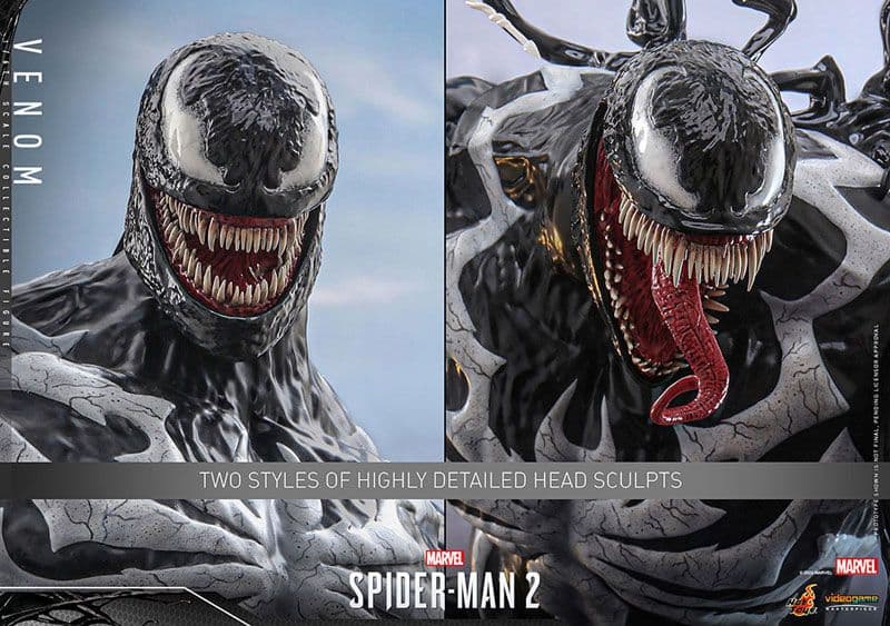 新品ホットトイズヴェノム 1/6 スケール フィギュア Spider-Man 2