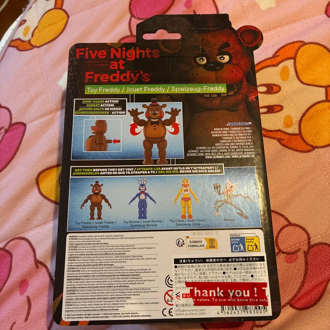 ファイブナイツアットフレディーズ2 アクションフィギュア 3個セット FNAF