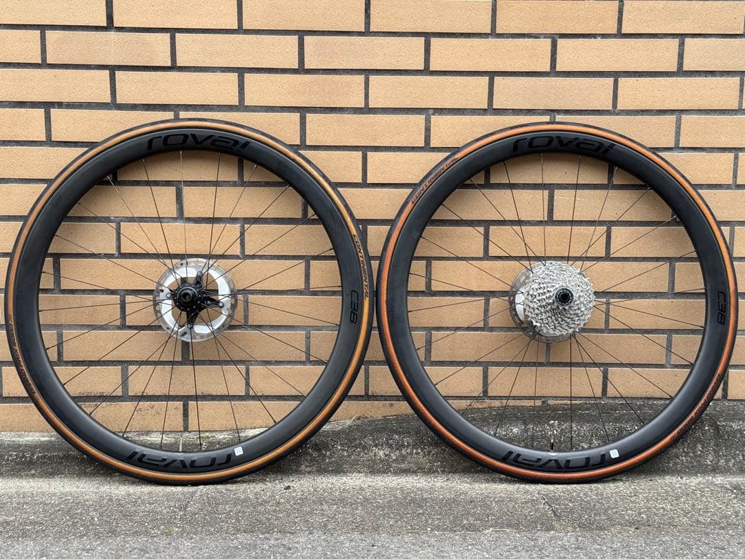 ロヴァール ROVAL C38 カーボン チューブレス ディスク ホイールセット