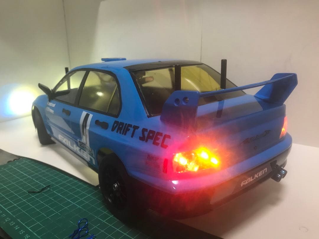 ラジコン タミヤ TT-02 入門者向けセット ランサーⅦ WRC MX-6③
