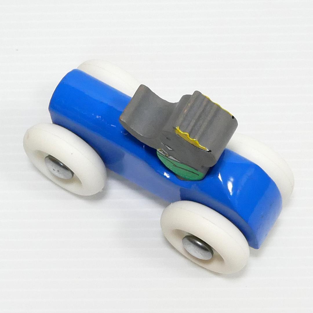 「ぞうのババール」木製ミニカー（vilac社）フランス製　アンティークトイ