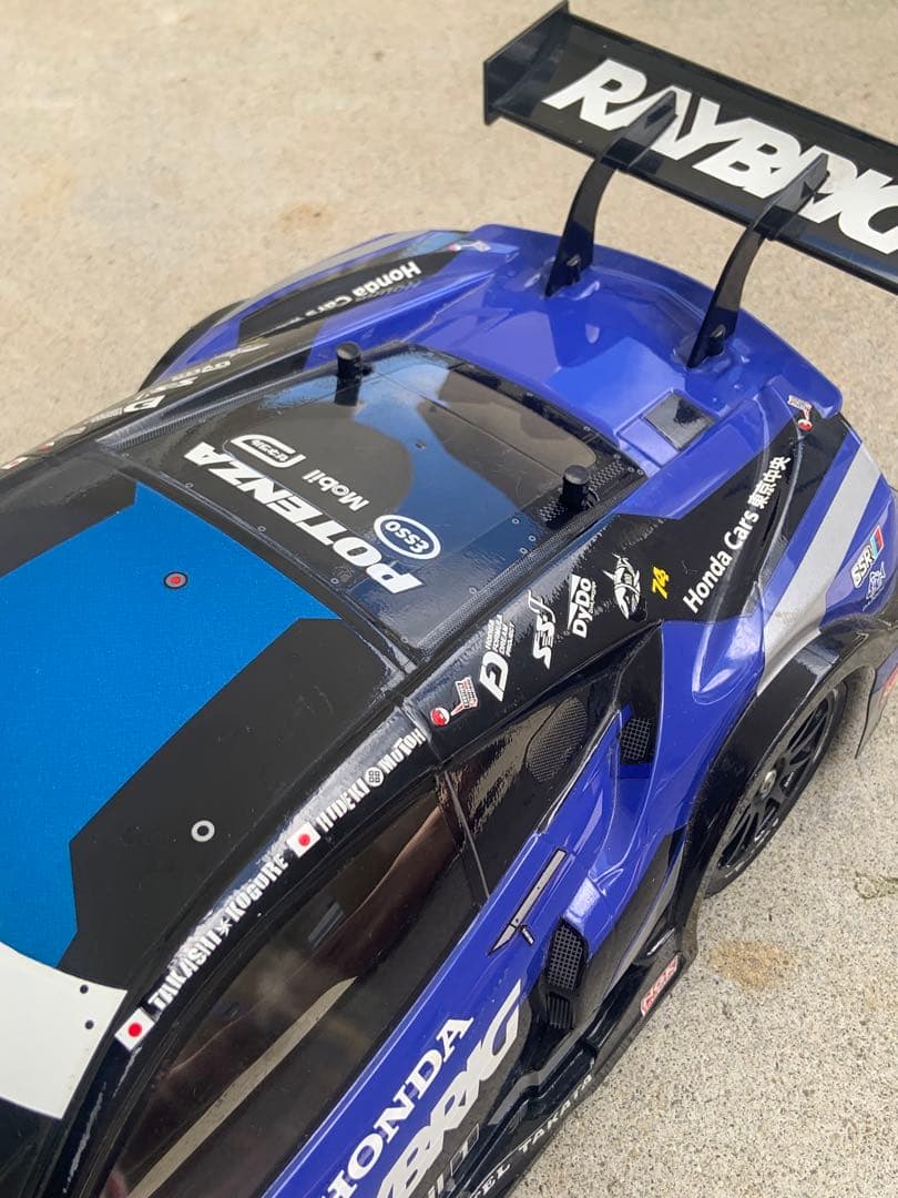 タミヤ 1/10 電動RCカーシリーズ No.599 RAYBRIG NSX