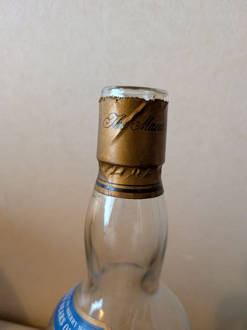 The Macallan 30 Years Old Sherry Oak　空瓶
