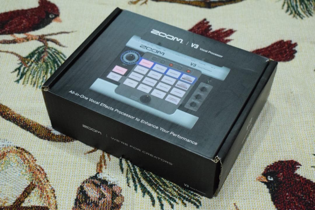 ZOOM V3 Vocal Processor 動作OK 箱・説明書付