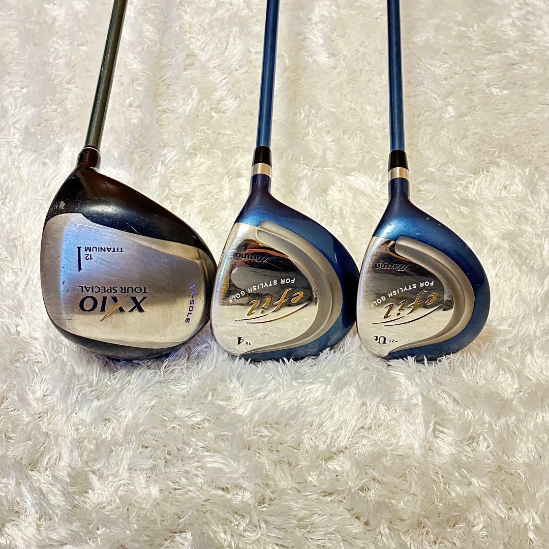 レディースゴルフ✨XXIO✨MIZUNO✨初心者✨8本セット✨100切り