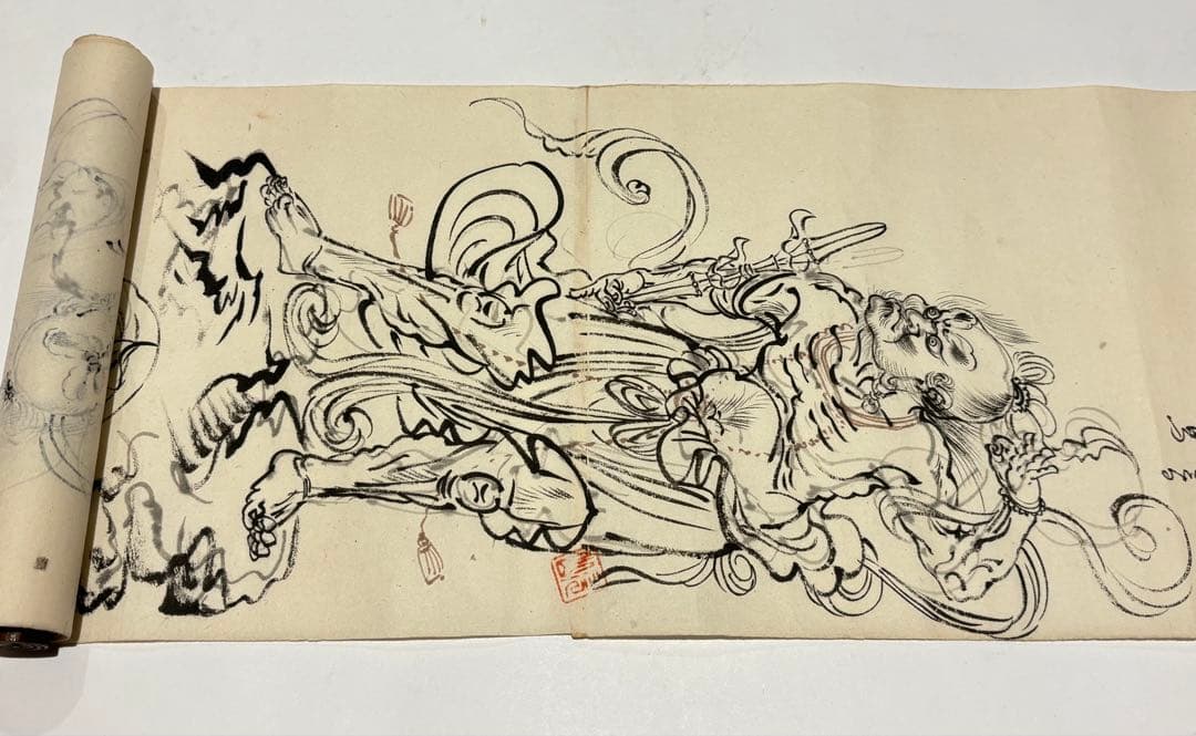 「古仏像参考集」昭和18年写 10図1巻|仏教美術 佛像 仏画 和本