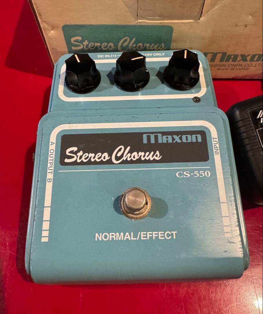 Maxon CS-550 Stereo Chorus マクソン コーラス 前期